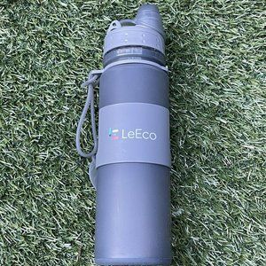 LeEco Rubber Water Bottle 16Oz Silicone BPA